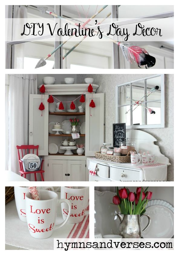 simple diy valentine s day decor, bedroom ideas, crafts, dining room ideas, seasonal holiday decor, valentines day ideas