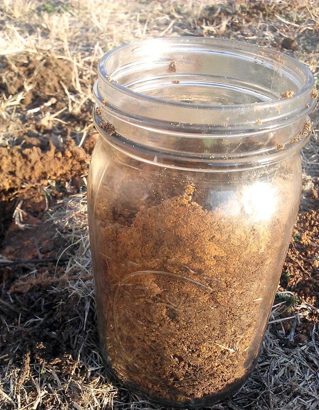 simple jar test to know your soil, gardening, homesteading, how to