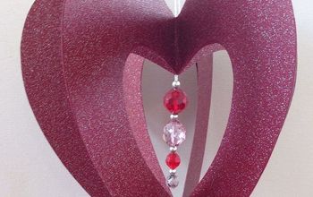 Corazón de San Valentín en 3D dentro de un corazón