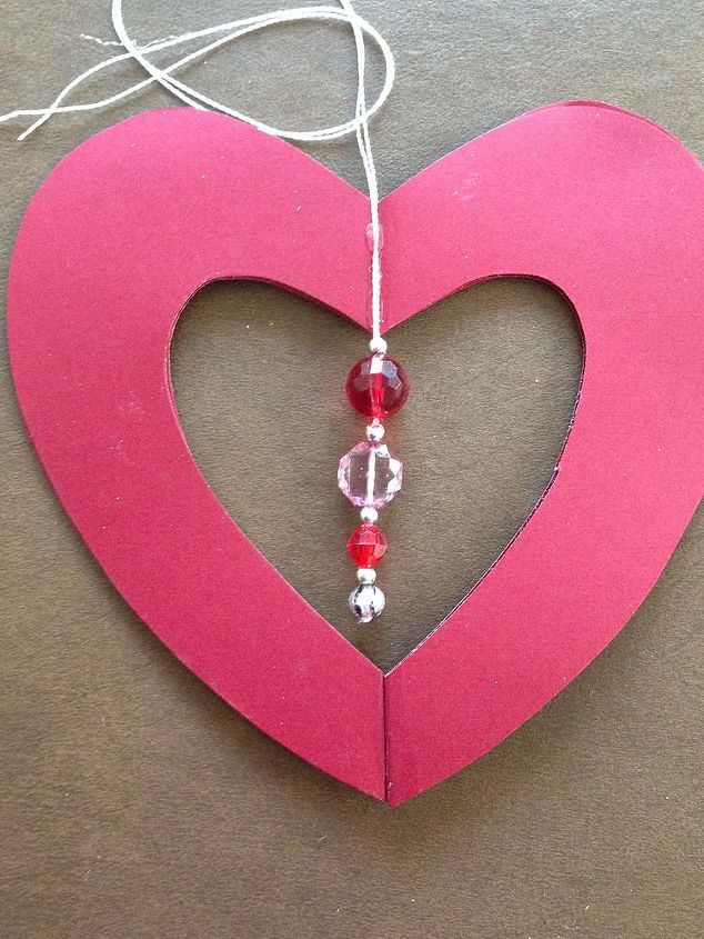 3d valentine heart within a heart, crafts, how to, seasonal holiday decor, valentines day ideas