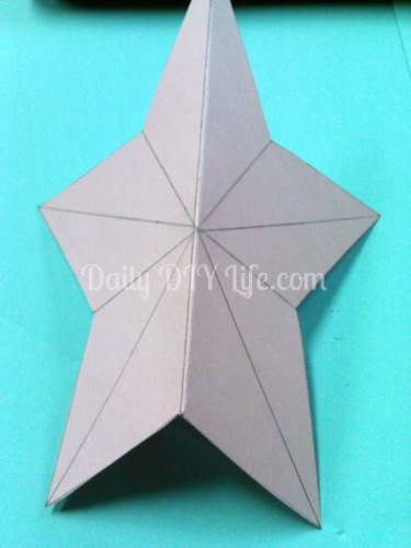 diy paper craft rustic 3 d paper stars, crafts, how to