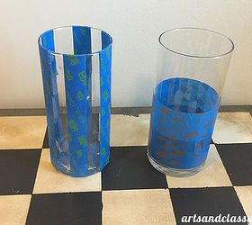 spray painting a dollar store vase, crafts, home decor, how to