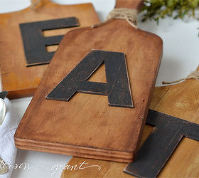 diy cutting board word art, chalk paint, crafts, how to, repurposing upcycling