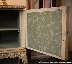How to Stencil Painted Furniture