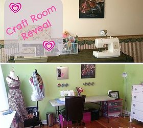 craft room makeover from living room to craft room, craft rooms, crafts, organizing, storage ideas
