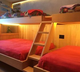 built bunk bed project ongoing, bedroom ideas, painted furniture
