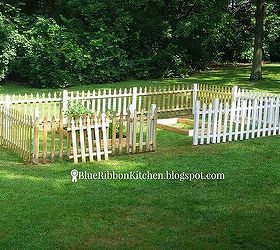 fenced backyard garden, container gardening, fences, gardening, how to, outdoor living, raised garden beds