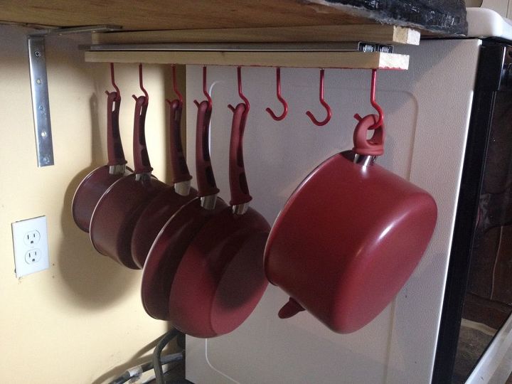 under the counter pull out pots and pans rack