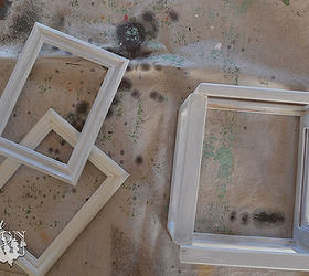 repurposed frames to house shape terrarium, crafts, gardening, how to, repurposing upcycling, terrarium