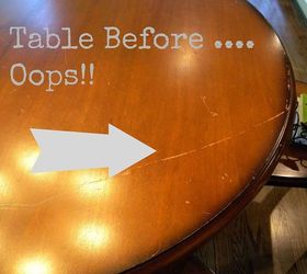 Kitchen Table and Chair Makeover With Stain and Paint ...