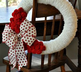 valentine wreath, crafts, how to, seasonal holiday decor, valentines day ideas, wreaths