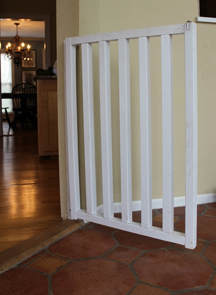 diy wooden dog or baby gate, pets animals, stairs