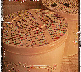 Reused Illy's Coffee Cans Hometalk