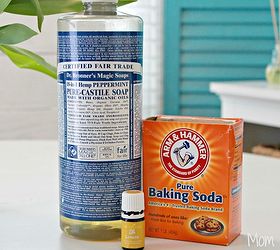 diy soft scrub recipe for cleaning ceramic sinks and bathtubs, cleaning tips, go green