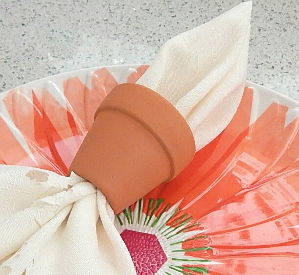 clay pot napkin holders, crafts, how to, repurposing upcycling