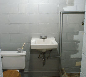 basement bathroom spruce up, bathroom ideas, home improvement, small bathroom ideas