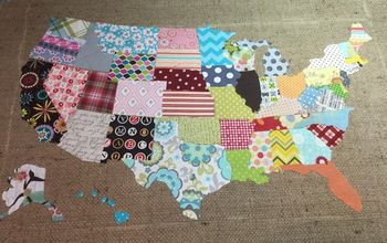 Fabric Scraps? Make Something With It! I Made a Scrap Map!