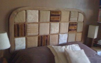From an Old Sofa Bottom Frame to a Headboard