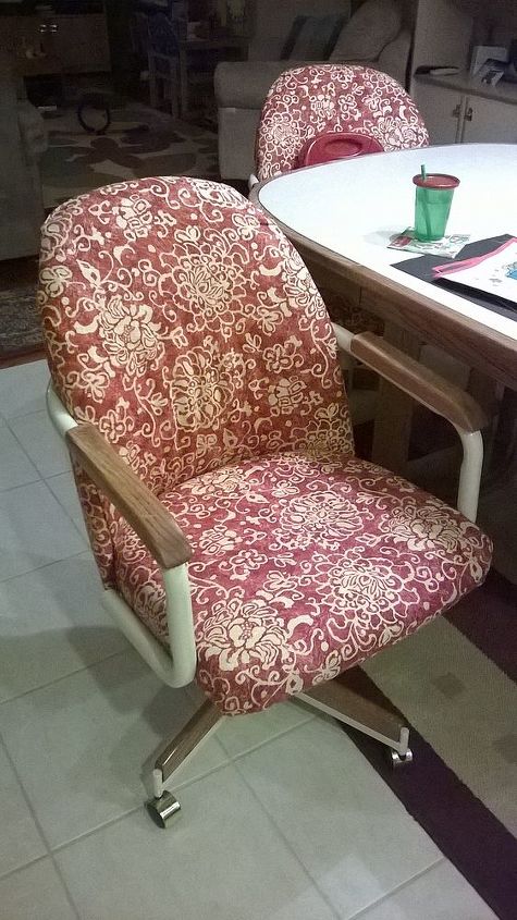 Reupholstering Kitchen Chairs Hometalk