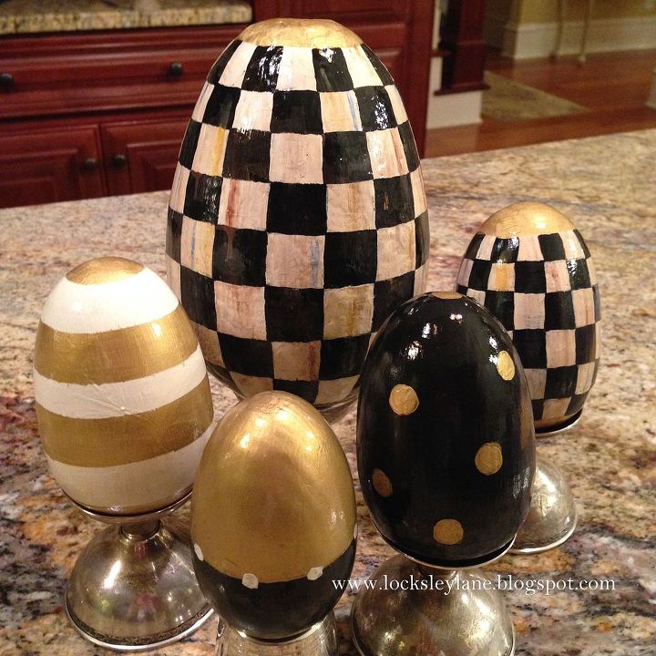 easter eggs mackenzie childs like, crafts, easter decorations, seasonal holiday decor