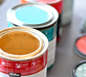 mason jar paint storage, mason jars, painted furniture, painting, repurposing upcycling, storage ideas