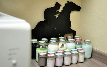 Mason Jar Paint Storage