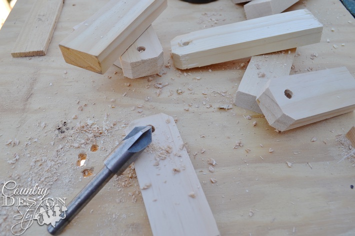 una idea para los pequeos trozos de madera sobrantes de los proyectos de bricolaje