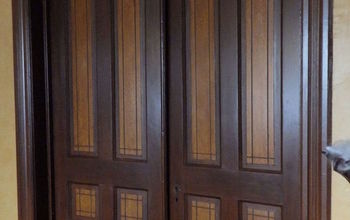 Victorian Dinning Room - Painting Faux Wood Grain: Doors, Trim.
