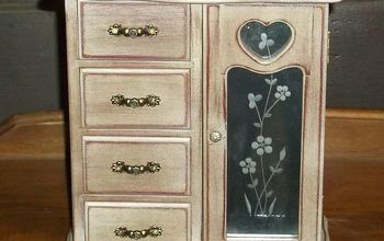 Just A Little Old Jewelry Cabinet