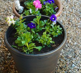 diy painted flower pots, container gardening, crafts, gardening, how to, outdoor living