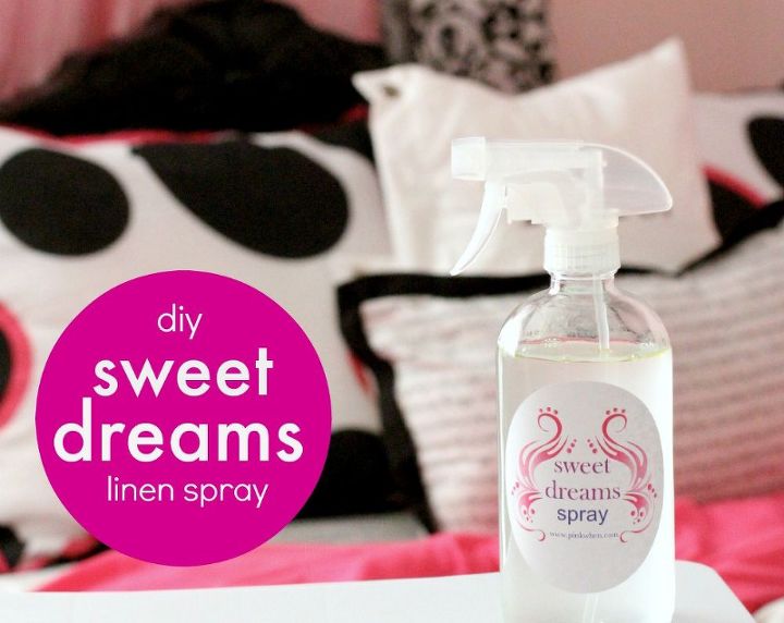 sweet dreams linen spray, bedroom ideas, crafts, how to, laundry rooms