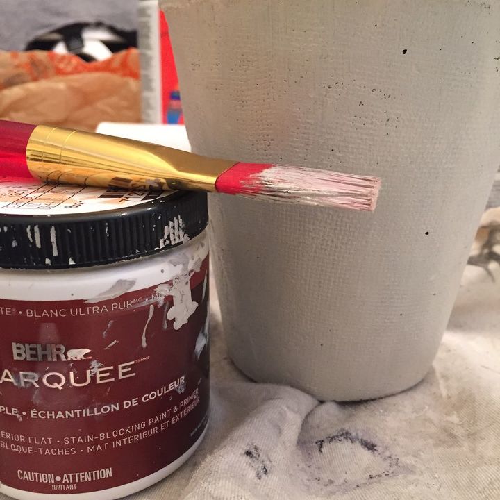 diy shabby chic flower pots tutorial, crafts, gardening, home decor, how to, repurposing upcycling, shabby chic