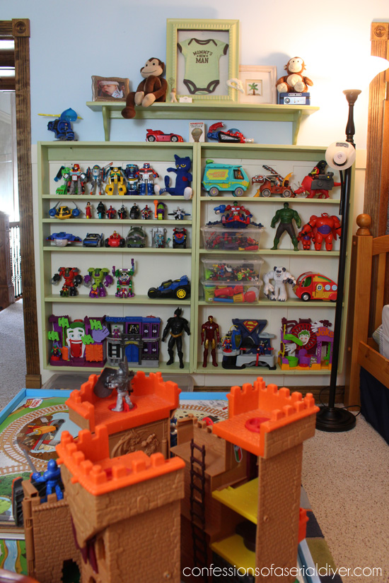 the best way to organize toys, bedroom ideas, organizing, shelving ideas, storage ideas