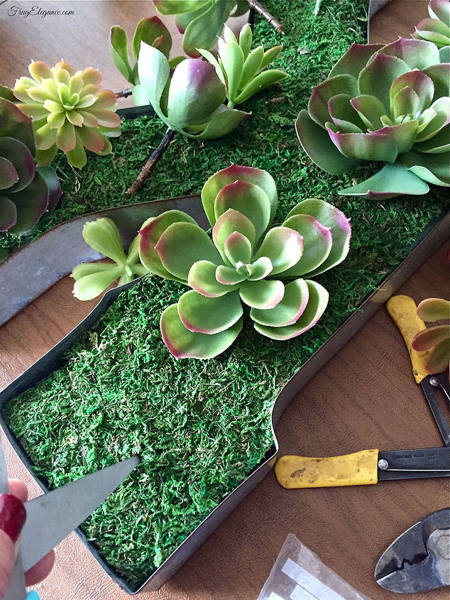 succulent letter craft, crafts, home decor, how to, succulents