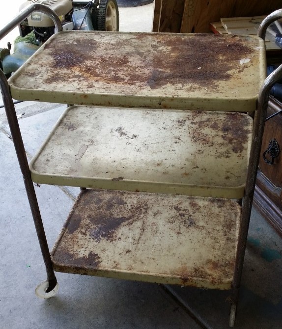 diy bar cart, painted furniture, repurposing upcycling