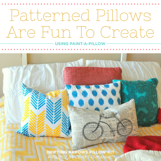 patterned pillows are fun to create, bedroom ideas, crafts, how to, reupholster