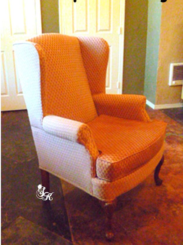 Painted Upholstered Armchairs | Hometalk Painted Upholstered Armchairs | Hometalk