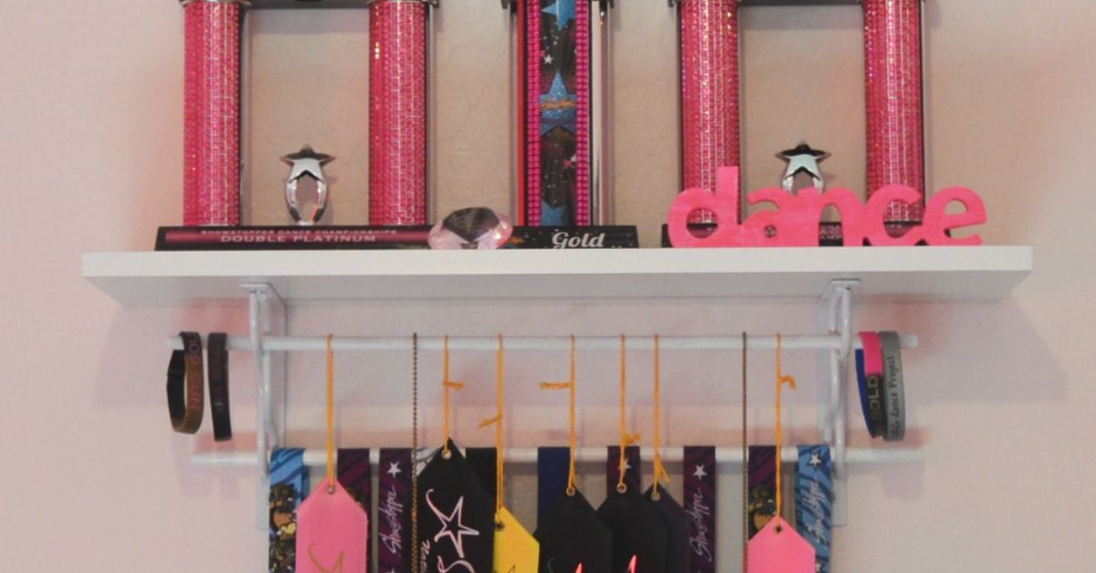 Diy Dance Trophy Shelf Hometalk