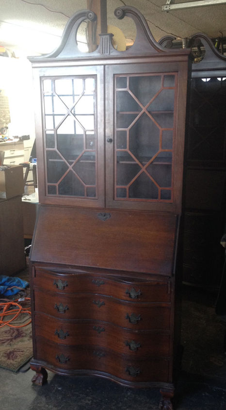 Repainted Secretary Desk Hometalk