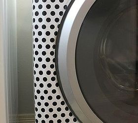 lavadora y secadora de lunares