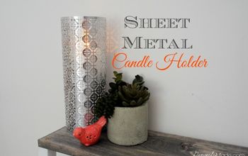 Sheet Metal Candle Holder