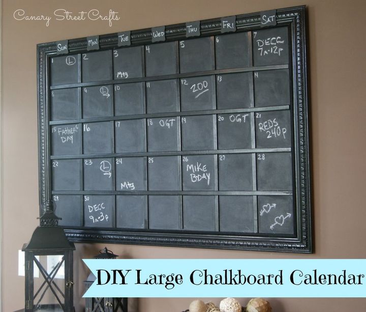 diy large chalkboard, chalkboard paint, crafts, how to, wall decor