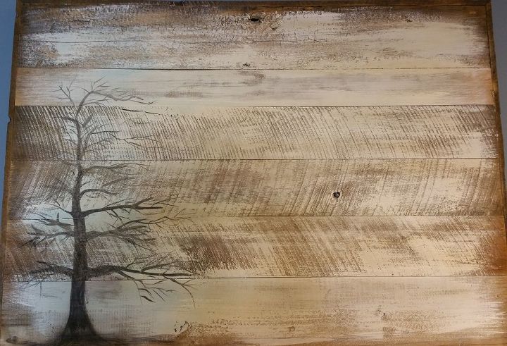 wall art on barn wood siding, crafts, wall decor, woodworking projects