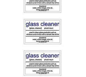 diy glass cleaner, cleaning tips, go green, how to
