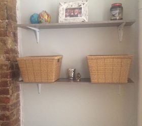 hanging shelves a small room storage necessity, how to, shelving ideas, storage ideas, wall decor