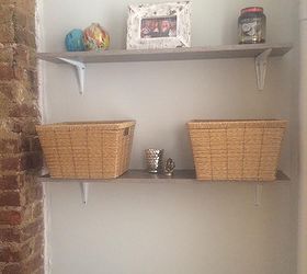 Hanging Shelves - A Small Room Storage Necessity!