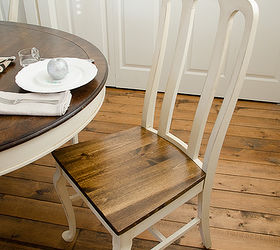 Turn Upholstered Dining Chair Seats Into Wood!