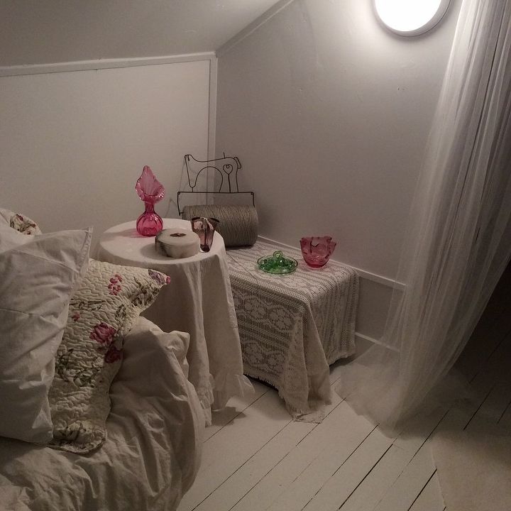 q one dead spot in attic filled with a pram but not what i want, bedroom ideas, shabby chic