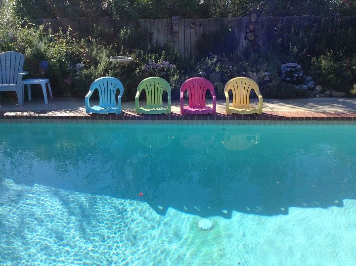 Old Pool Chairs Diy Hometalk