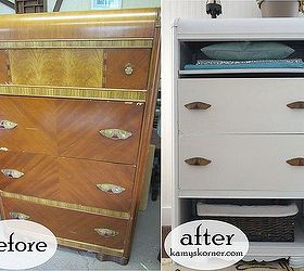 when a drawer is missing or defunct, chalk paint, painted furniture